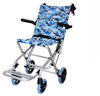 Máquina De Desplazamiento De Silla De Ruedas Móvil Cómoda Al Aire Libre De Aleación De Aluminio Ultraligera, Transporte Plegable Portátil Máquina De Desplazamiento De Silla De Ruedas Móvil Cómoda Al