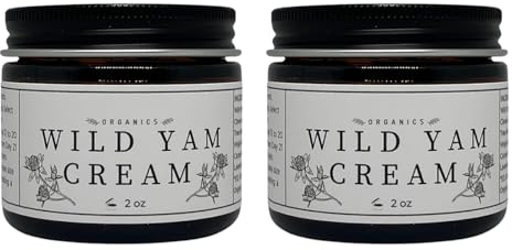 Wild Yam Creme, Wild Yam Creme für Hormonausgleich, Bio-Wild Yam Creme, Natürliche Bio-Wild Yam Creme zum Ausgleichen, Straffende Anti-Aging-Feuchtigkeitscreme für das Gesicht (2PCS)