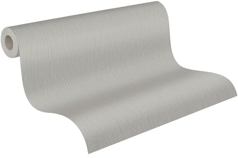 Livingwalls 399865 Papier peint intissé gris - Papier peint non tissé de qualité supérieure - mural pour différentes pièces - Fabriqué en Allemagne