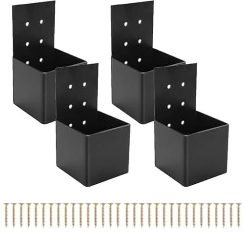 Connettori resistenti per pergola superiore con hardware di montaggio di facile installazione (set di 4)