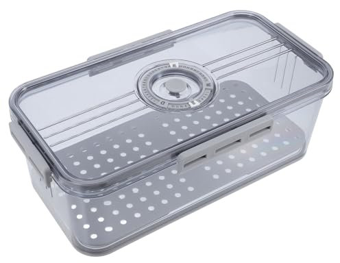 UTHCLO Airtight Bread Storage Box Food Storage Containers for Kitchen Bread Bin Refrigerator Organizer