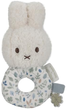 nijntje miffy x Little Dutch Rassel/Greifling Hase Miffy - Lucky Leaves