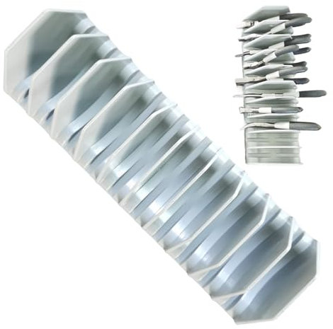 Organizer per chiavi per cassetta degli attrezzi – Supporto per chiavi inglesi e organizer – 10 scomparti supporto per cacciaviti, prolunga la conservazione nel veicolo a motore, officina, garage