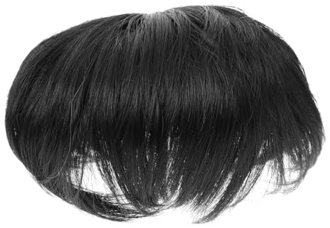 Homoyoyo Kurzhaarperücke Herren Toupet Natürliches Haarteil Leicht für Glatzen Echthaar Ersatz Haarverlängerung Frisur Zubehör