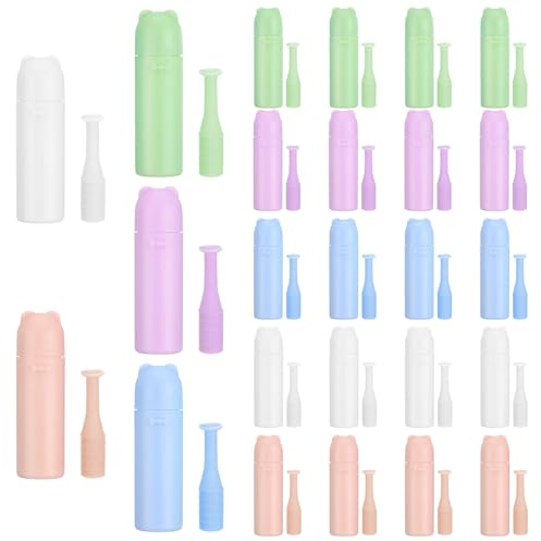 Classicseali 20PCS Contact Lens Remover Tool, Soft Contact Lenses Remover Tool with Storage Box, Contacts Plunger for Softs Contacts,Used for Putting on/Removing Lenses,for Daily Use,Travel