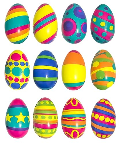 Stressbälle Ostern, Shyllin Ostereier Stressball, Anti Stress Bälle, Kleine Geschenke Ostern, Basteln Erwachsene, Eier, für Osterkörbchenfüller, Ostergeschenke, Eiersuchen (12, S)