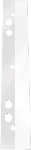 Abheftstreifen selbstkleb 50ST CONNECT KF27047 A5 Zum Aufkleben und Abheften 125 x 25 mm, reißfestes Polyester transparent, eine S