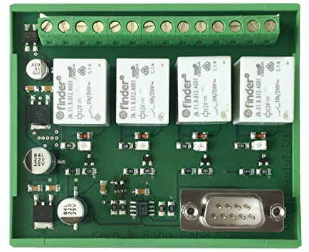 KERN Analog-Ausgang, Steuermodul mit Integrierten Relais