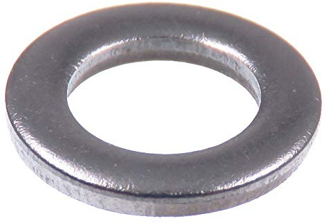 Arandela SECCARO para tornillos cilíndricos M6, 6,4 x 11,0 x 1,6, acero inoxidable V2A VA A2, DIN 433 / ISO 7092, 20 piezas