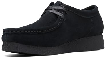 Clarks WallabeeEVOSh Womens Black Sde, 8