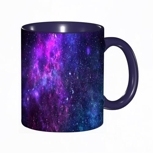 Tasse Mug,Science-Fiction-Hintergrund mit Planeten und Galaxien. Astronomie ist die wissenschaftliche Untersuchung des Universums, Sterne, P,Kaffeetasse - Kaffeebecher mit Fassungsvermögen von 330 ml