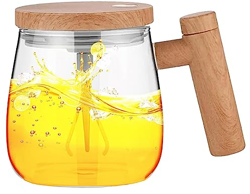 Batidora De Café con Agitación Automática | Taza Eléctrica Portátil De Alta Velocidad 400ML | Autoagitadora para Salas De Estar Y Comedores