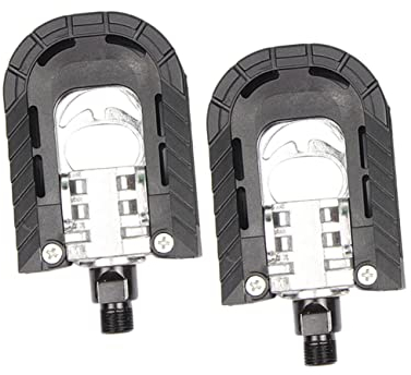 1 Paar Fahrradpedale Ersetzen Rennradpedale Fahrradzubehör Fahrradpedale Aus Metall Universal-fahrradpedale Flache Pedale Faltbare Fahrradpedale MTB-Pedale rutschfest Rennauto