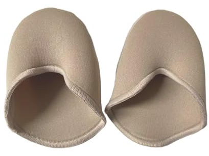 1 paire de coussinets d'orteils pour chaussures de ballet, housses de protection en tissu pour femmes et filles, couvre-orteils pour chaussures de ballet, chaussures à talons hauts