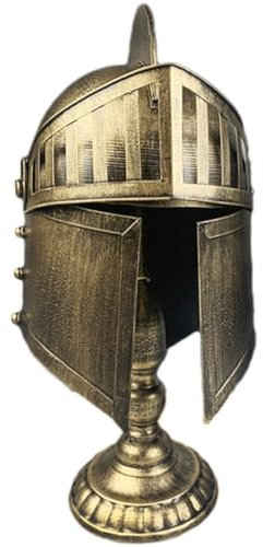Sanfly Römischer Helm-Ornament, Vintage-römischer Helm, Modellskulpturen, Ritterhelm, Theater-Requisiten, Desktop-Dekoration Für Party