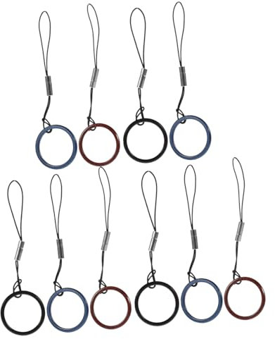 CAXUSD 20pezzi Lanyard Per Smartphone Rimovibile Cordino Per Telefono Fotocamera e Accessori Elettronici Mix Colori