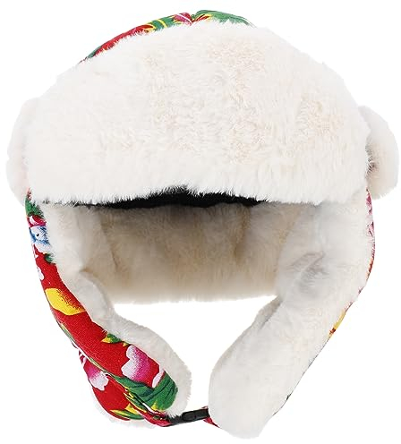 Yardenfun Warme Mütze Für Damen Und Herren Kalte Mütze Mit Dicker Krempe Trappermütze Mit Klappe Für Erwachsene