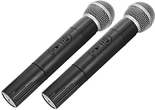 MOLUCKFU 2stücke Spielzeug Mikrofon Junge Mädchen Karaoke Fake Mikrofon Simuliertes Für Partys Leicht Und Tragbar Zubehör Für Kreative Rollenspiele Und Fotografie