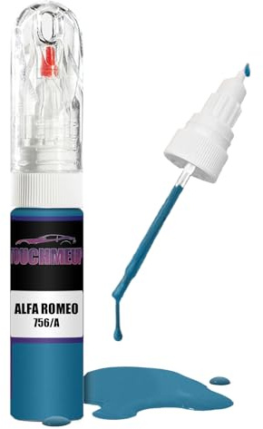 Penna per ritocchi per Alfa Romeo Misano Blue 756/A, kit di riparazione per graffi e scheggiature