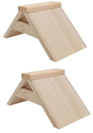 Kisangel Pigeon Rest Stand Providing Elevated and Comfortable Place to Stand Made of Synthetic Material Sturdy 2pcs for Birdcage Accessories for Pet Birds and Doves