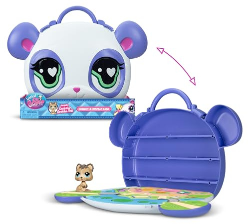 Littlest Pet Shop – Sammel- & Display-Box – 1 Seltener Petshop + Aufbewahrungsbox (25 Figuren) + Roblox-Code – Mini-Tierfiguren zum Sammeln – Spielzeug ab 4 Jahren – BF00729