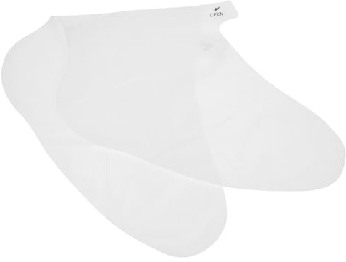 Fußmaske Peeling 2 Paar mit Natur Extrakt gegen Hornhaut | Weiße Fußpflegemaske, Sanft Abziehbar, Feuchtigkeitsspendend, für Männer und Frauen, 2 Paar pro Packung