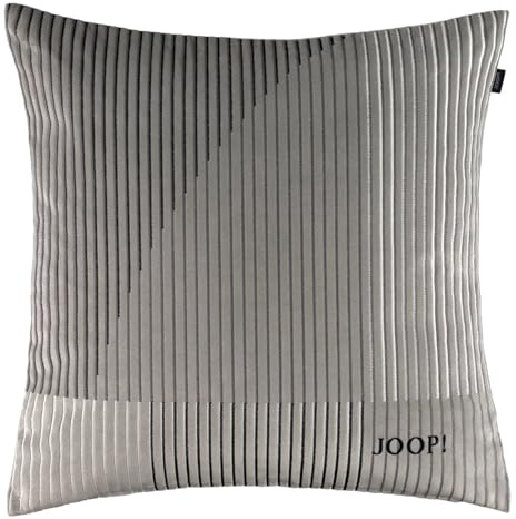 Joop! Zierkissenhülle Divided grau 50-50cm