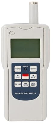 Fonometro, Misuratore di livello sonoro portatile rumore multifunzione ad alta precisione da 0,1 dB decibel industriale(Model Number 156B)