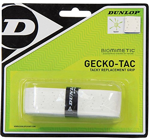 Dunlop Basisgriffband Gecko Tac Replacement Grip, weiß, One Size, 613176