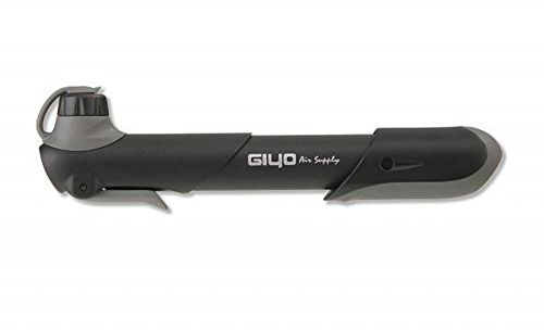 GIYO GP-06S Handpumpe, 160 PSI / 11 bar, Unisex, Erwachsene, Schwarz