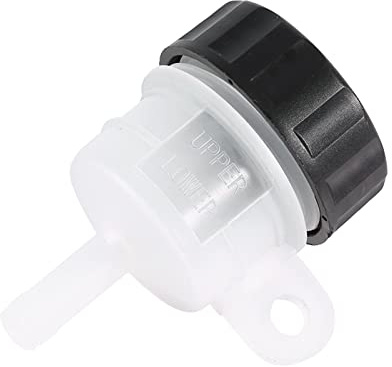 Taza de Aceite de Motocicleta Depósitos de fluidos de freno Pie Freno Trasero Cilindro Maestro Botella Fluido Depósito Universal Líquido Tanque Embrague Moto ATV Frontal Motorcycle Master Copa Soporte