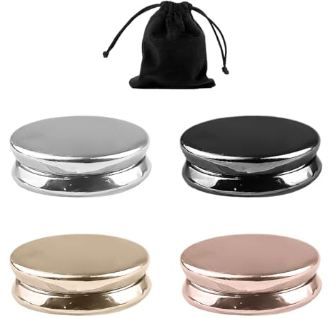 Multifunktionell magnetisk nål med 8 delar - set med flanellpåse, brosch, rund turban och halsduk