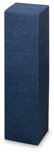 1er Weinkarton Seta blau 9 x 9 x 35,5 cm, 50 Stück