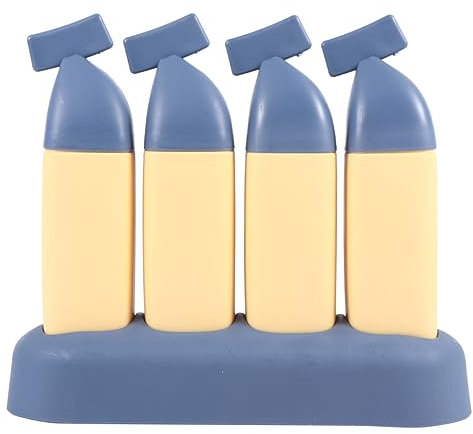 Cabilock Eis Am Stiel-formen Für Selbstgemachte Eiscreme Diy Cartoon Eisformen Eisherstellungsformen Blau Gelb Bananenstil