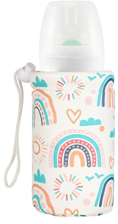 Babies Bottle Insulated Sleeve, Insulations Cover for Milk, Breastmilk Insulation Sleeves, Babies Feeding Milk Warming Supplies Travel, Portable and Sturdy