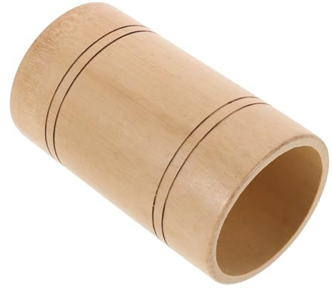 JOINPAYA Mini Wood Storage Tube Bamboo Holder for Sand Painting Tools Japanese Zen Garden Accessories Desk Organizer for DIY Sand Table Landscape