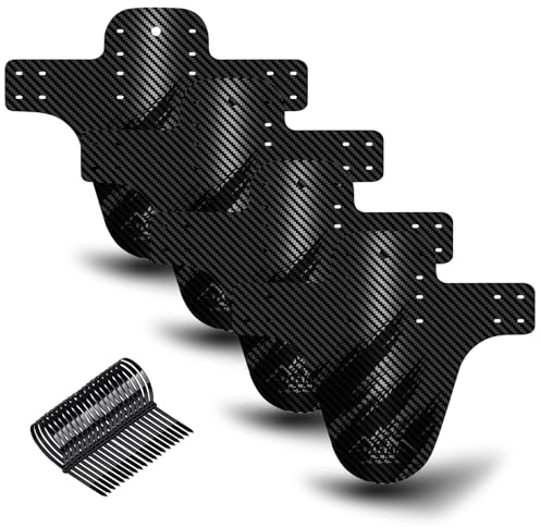NICEDACK Schutzbleche Mountainbike,Mountainbike Spritzschutz, MTB Vordere und Hintere Kompatible Mudguard,Fahrrad Zubehör MTB Mud Guard Fit 20 26 27 27.5 29 Zoll Fat Bike
