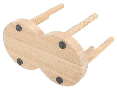 FONDOTIN Portavasos De Madera para Vasos Desechables Organizador De De Papel Estante De Madera para Uso Cafetería o Oficina