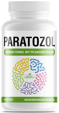 PARATOZOL – Formule végétale premium à base d’extraits naturels – Avec thé vert, guarana, framboise et café vert – Pour les journées actives et une alimentation consciente – 60 gélules