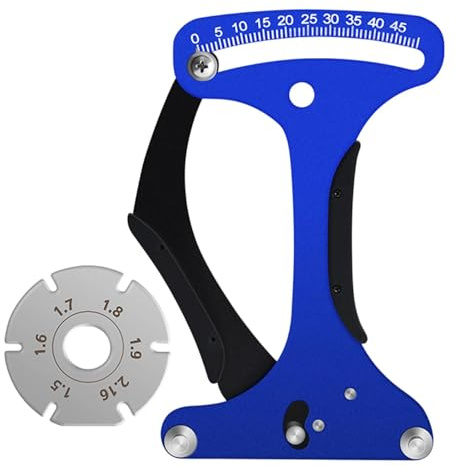 predolo Strumento di misurazione della Tensione dei Raggi della Bicicletta, Lega di Alluminio, Semplice da Usare, Accessori per Ciclismo, Calibro Premium,