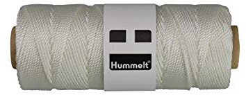 Hummelt® Garn Takelgarn Segelgarn Maurerschnur 1,2mm 100m weiß auf Rolle