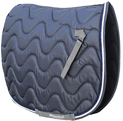 Rhinegold Wave sadel Pad-Cob-Denim/blå