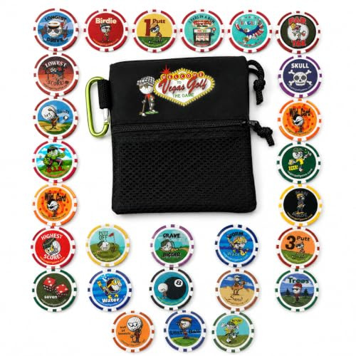 Vegas Golf All-in-Edition-freie Deluxe-T-Shirt-Tasche im Lieferumfang enthalten, Mehrfarbig (ALLIN)