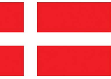 TrendClub100® Fahne Flagge „Dänemark Denmark DK“ - 150x90 cm / 90x150cm