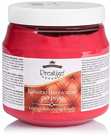 PRESTIGE CREMA PER RINNOVARE IL COLORE DI DIVANI SCARPE BORSE IN PELLE 300ml
