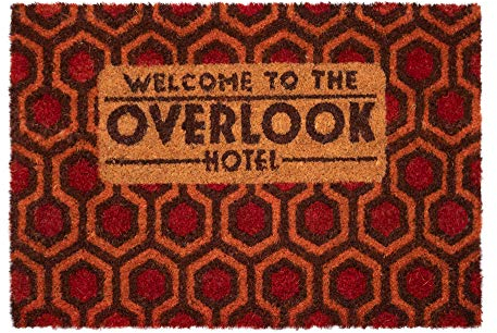 Grupo Erik Door Mat - The Shining | 15.7 x 23.6 inches - 40 x 60 cm Coco Coir, Coconut Coir, Indoor & Outdoor Door Mat | The Overlook Hotel