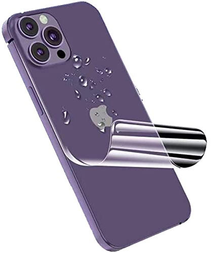 Stejnhge 2 Stück Rückseite Hydrogel Folie für iPhone 12 Pro Max (6.7) | Zurück Schutz, Hinten Schutzfolie HD Klar Rückseite Folie, TPU Displayschutzfolien