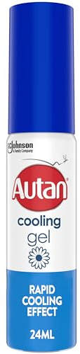 Autan Cooling Gel, Made with Chamomile and Aloe Vera, Travel Essentials, Suitable For Kids, 25ml