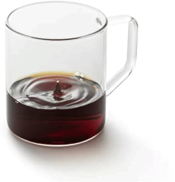 WANGHAI-666 Tazzina da caffè caffè Trasparente Tazza Semplice Acqua Tazza Delicata Tazza da tè Tazza da caffè Resistente al Calore in Vetro Tazze da tè e caffè