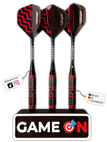 NYT Studio® Dartpfeil Halterung Halter – Wandhalterung für 3 Darts – Präzise & sicher – Modernes Design – Perfekt für Steel- & Softdarts als Geschenk